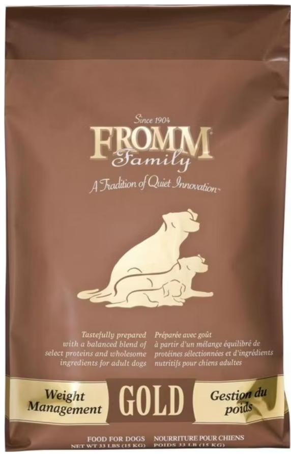 Fromm Gold Dog Weight Adult 30lb