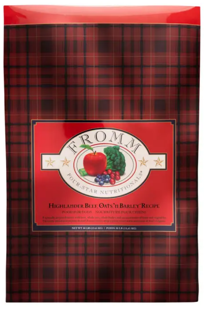 Fromm 4 Star Highland Beef 4lb