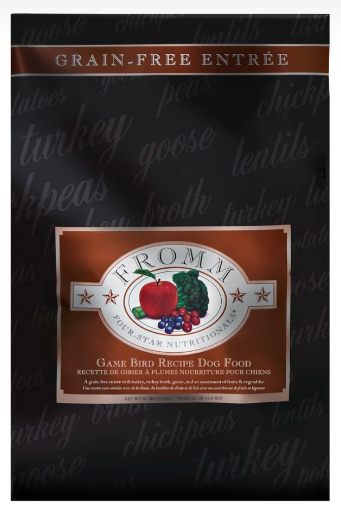 Fromm 4 Star Grain Free Game Bird 12lb