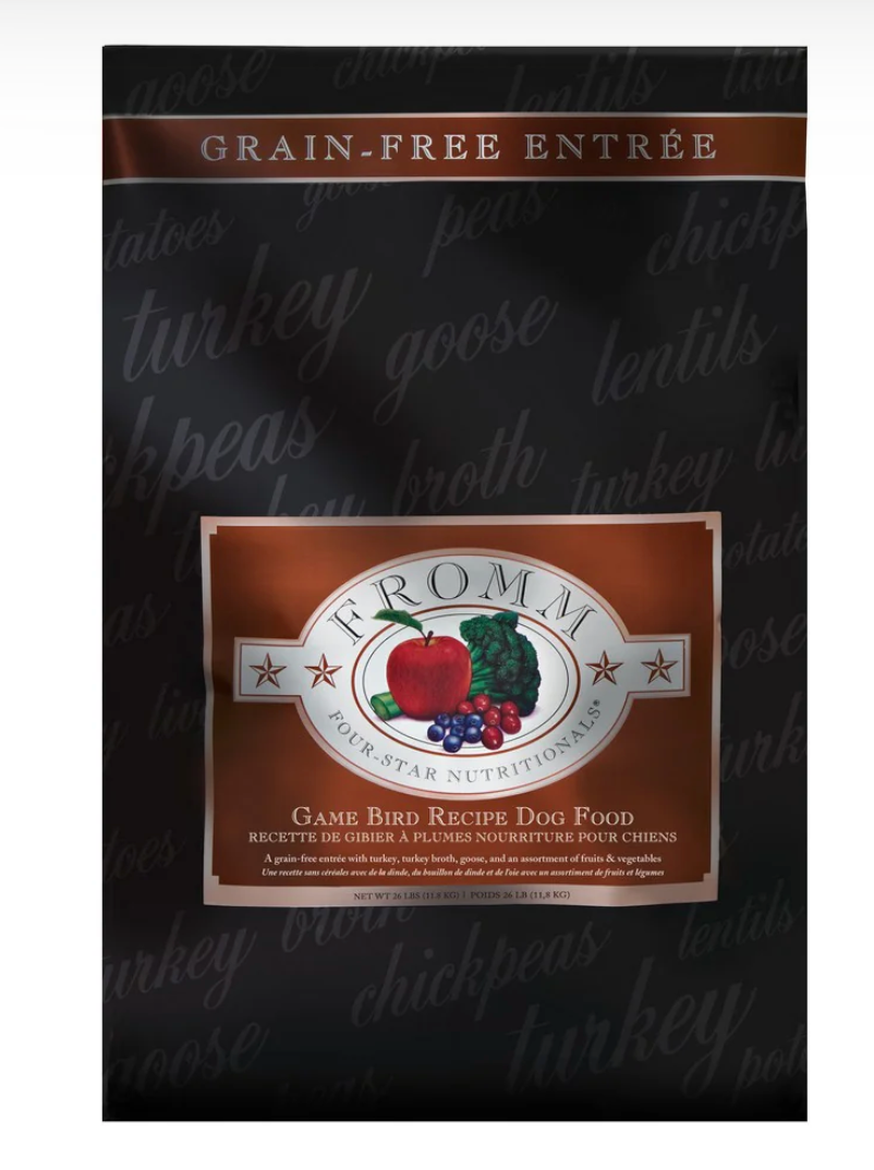 Fromm 4 Star Grain Free Game Bird 26lb