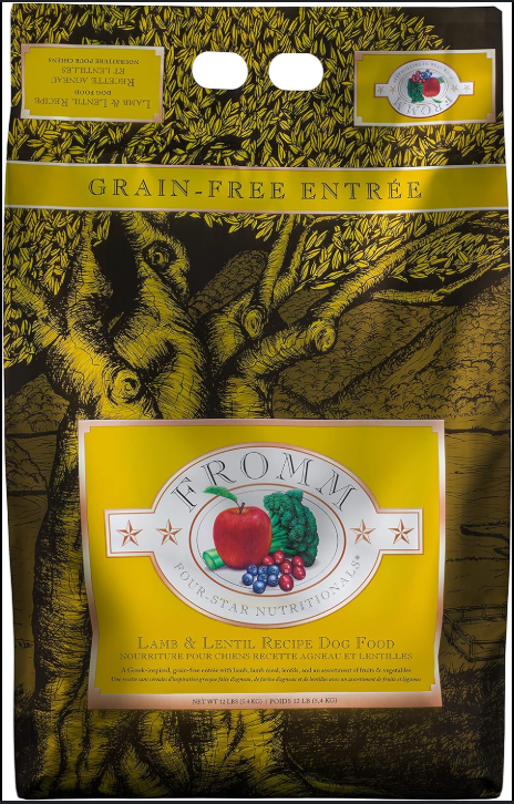 Fromm 4 Star Grain Free Lamb 12lb